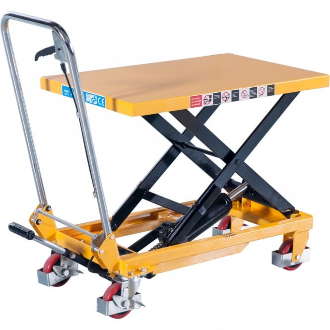 150kg Scissor Lift Trolley 450Wx740L mm