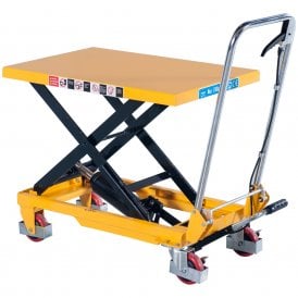 150kg Scissor Lift Trolley 450Wx740L mm