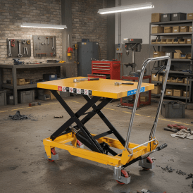 150kg Scissor Lift Trolley 450Wx740L mm