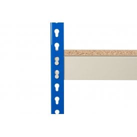 1800kg Steel Rivet Boltless Shelving 4 Level 2135W x 1830H mm