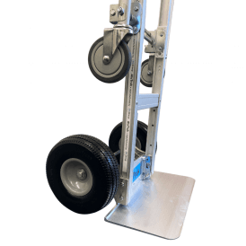 2 in 1 Aluminium Convertible Sack Truck 1300mm Base 300kg