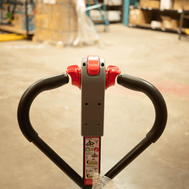 2000kg Fully Electric Pallet Truck 550Wx1150Lmm 10Ah Battery