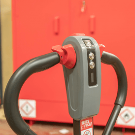 2000kg Fully Electric Pallet Truck 550Wx1150Lmm 10Ah Battery