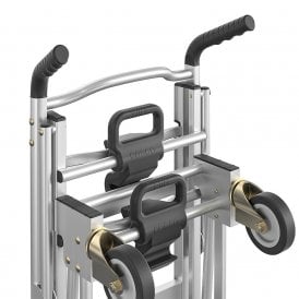 3-in-1 Aluminium Convertible Sack Truck Puncture Proof Wheels 350kg