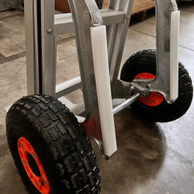 300kg Aluminium Sack Truck with or without Skids