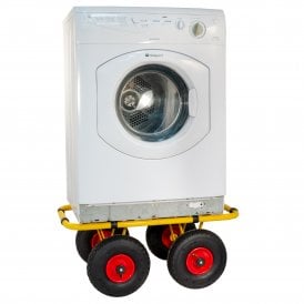 300kg Steel Dolly Pneumatic Wheels 750L x 380W mm