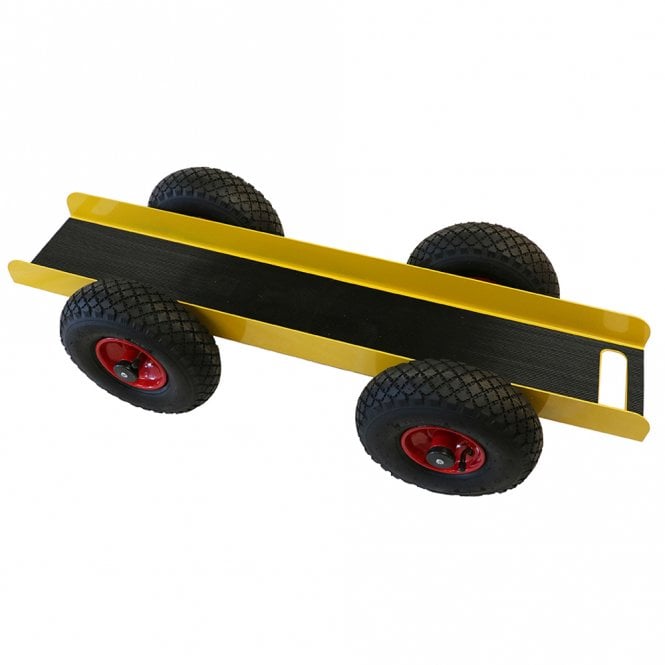 400kg Long Board & Panel Trolley Pneumatic Wheels 980L x 360W mm