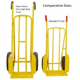 500kg High Back Steel Rough Terrain Sack Truck 
