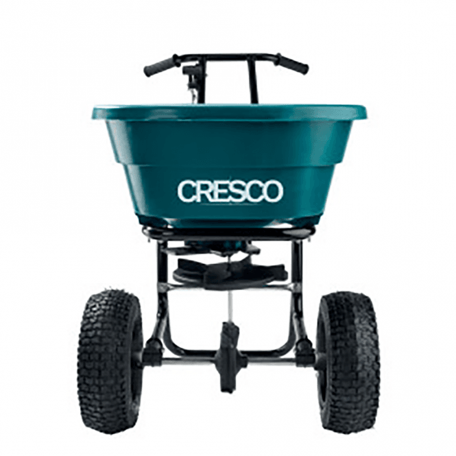 53kg Salt Spreader with Pneumatic Wheels