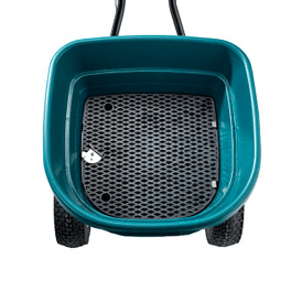 53kg Salt Spreader with Pneumatic Wheels