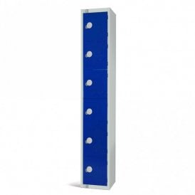 6 Door Contract Lockers with Cam/Key Lock - 300 x 450mm