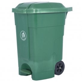 70lt Plastic Mobile Pedal Bin