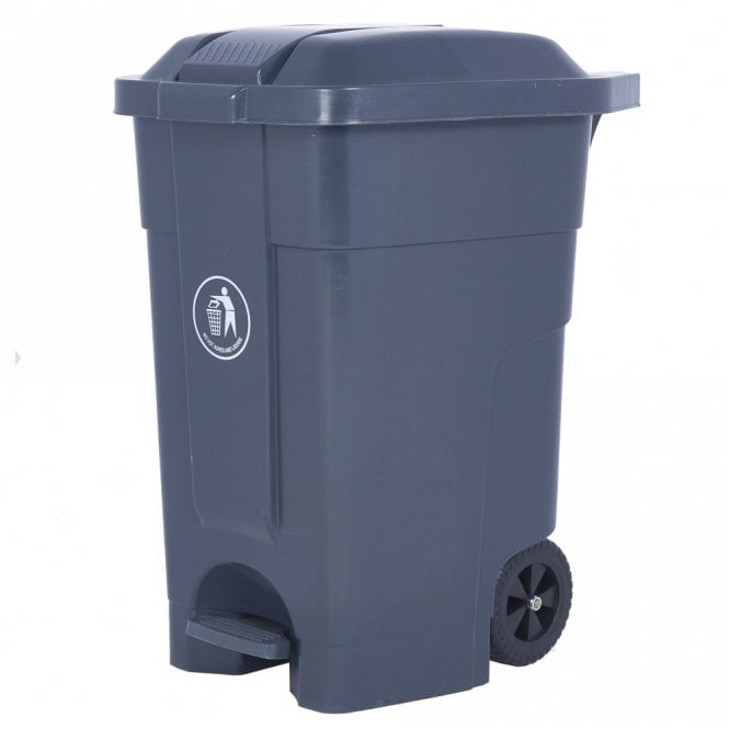 70lt Plastic Mobile Pedal Bin
