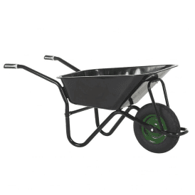 steel wheelbarrow