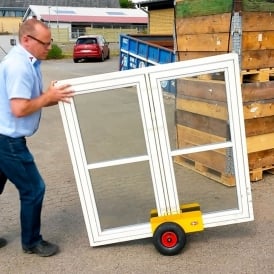 Adjustable Board & Panel Trolley Pneumatic tyres 200kg
