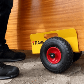 Adjustable Board & Panel Trolley Pneumatic tyres 200kg