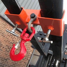 Adjustable Fork Mounted Hook for Forklift Truck 1000 + 2000kg