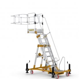 Aluminium Cantilever Adjustable Work Platform 9, 11 & 15 Tread