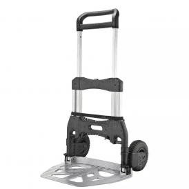 Aluminium Folding Sack Truck Heavy Duty with Pneumatic Wheels 250kg