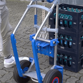 Aluminium Keg Sack Truck for Beer Kegs & Drinks Crates 200kg