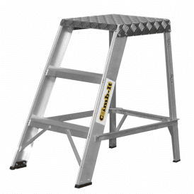 Aluminium Library Steps Without Handle 3 - 7 Tread