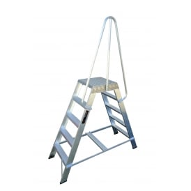 Aluminium Machine Platform Steps Double Sided