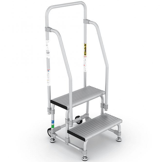 Aluminium Mobile Push-Pull Steps 2-4 Tread