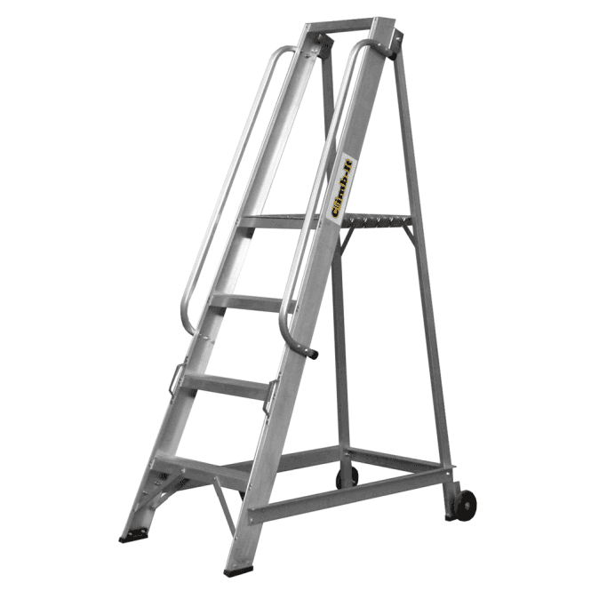 Aluminium Mobile Warehouse Steps 5-12 Tread