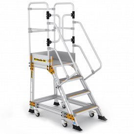 Aluminium Mobile Weight Reactive Safety Steps 3-5 Tread