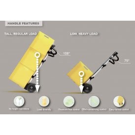 Aluminium Sack Truck Folding Footplate 200kg