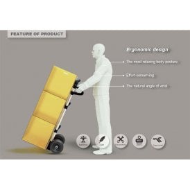 Aluminium Sack Truck Folding Footplate 200kg