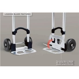 Aluminium Sack Truck Folding Footplate 200kg