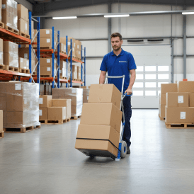 Aluminium Sack Truck with Airlex Puncture Proof Tyres 300kg