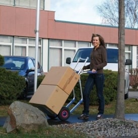 Aluminium Sack Trucks Pneumatic Tyres 300kg