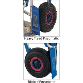 Aluminium Sack Trucks Pneumatic Tyres 300kg