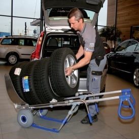 Aluminium Tyre Sack Truck 200kg 1300MM H