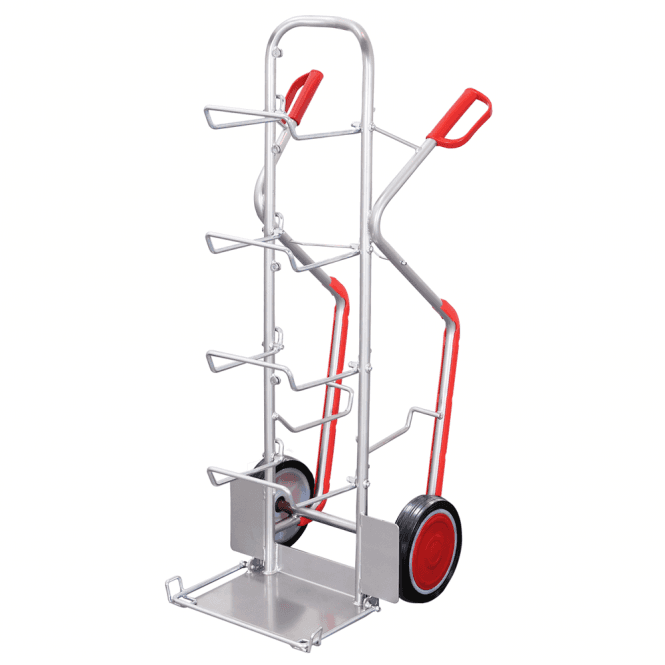 Aluminium Water Bottle Sack Truck 200kg 7 Bottles