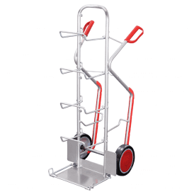 Aluminium Water Bottle Sack Truck 200kg 7 Bottles