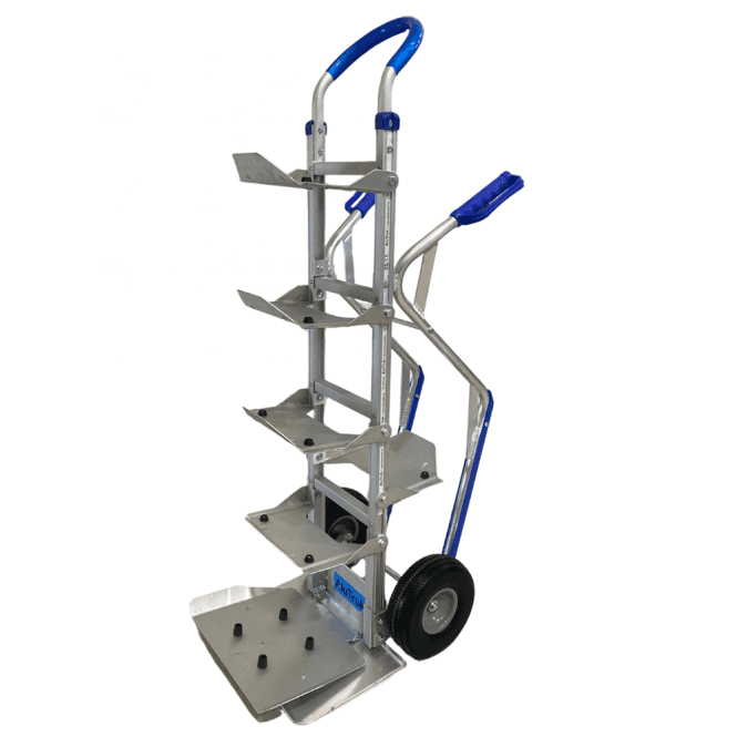 Aluminium Water Bottle Sack Truck 300kg 7 Bottles