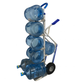 Aluminium Water Bottle Sack Truck 300kg 7 Bottles