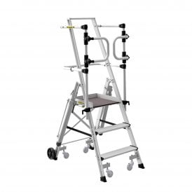 Aluminium Weight Reactive Mobile Podium Steps 3 - 8 Tread