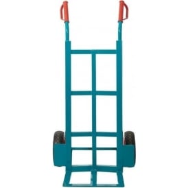 Angle Iron Steel Sack Truck Puncture Proof Wheels 250kg