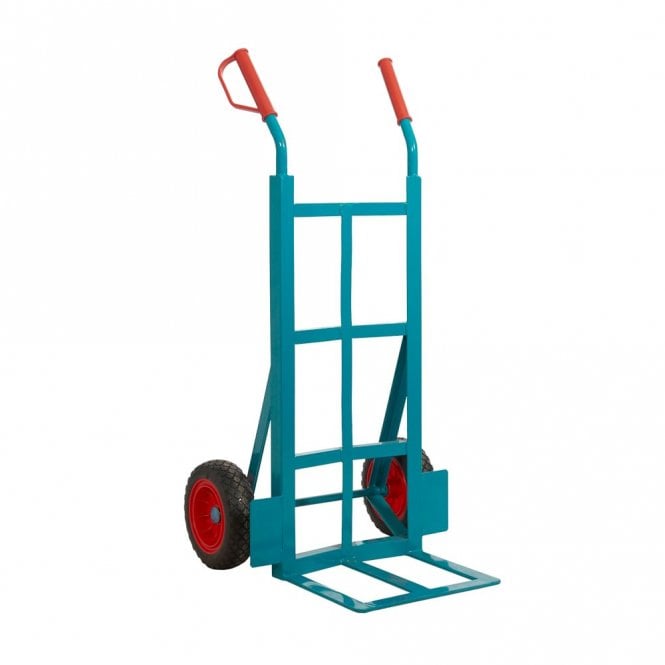 Angle Iron Steel Sack Truck Puncture Proof Wheels 250kg