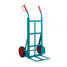 Angle Iron Steel Sack Truck Puncture Proof Wheels 250kg