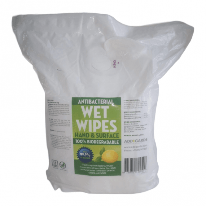 Anti-bacterial Wipes - Qty 3000