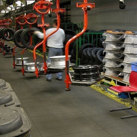 Anti-Fatigue Cushion Link Solid Top Floor Tiles