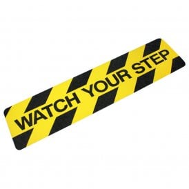 Anti-slip CAUTION or WATCH YOUR STEP Floor Cleats Pk:10