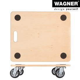 Anti Slip Wooden Dolly 400kg
