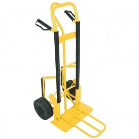 Appliance P-Handle Steel Sack Truck Fixed & Folding Footplate 250kg