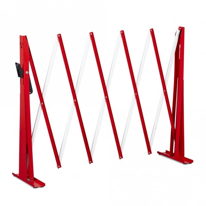 Barricade Expanding Steel Safety Barrier 2.5mt Long